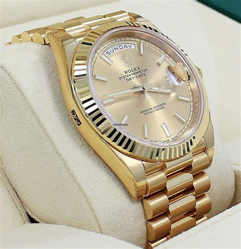 rolex presidential gold value|Rolex presidential 40mm price.